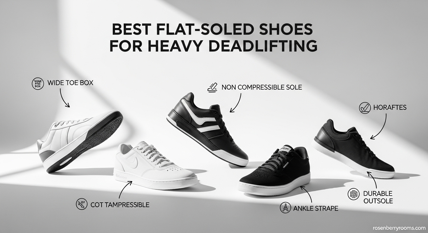 Best Flat-Soled Shoes for Heavy Deadlifting