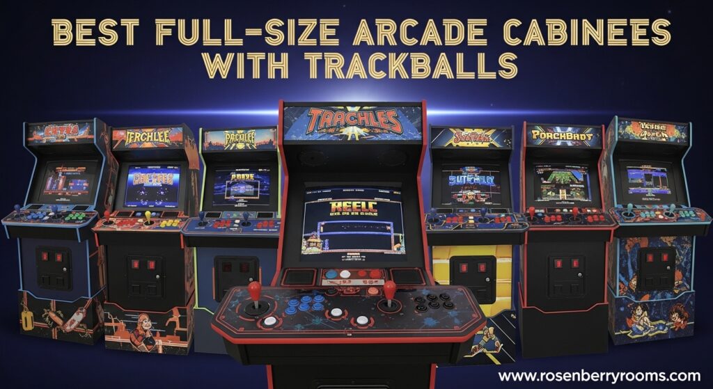 Current image: Best Full-Size Arcade Cabinets with Trackballs