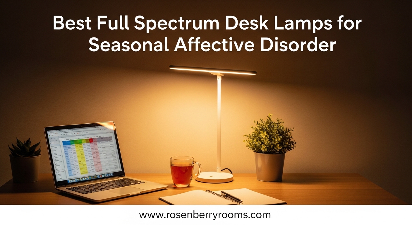 Best Full Spectrum Desk Lamps for Seasonal Affective Disorder