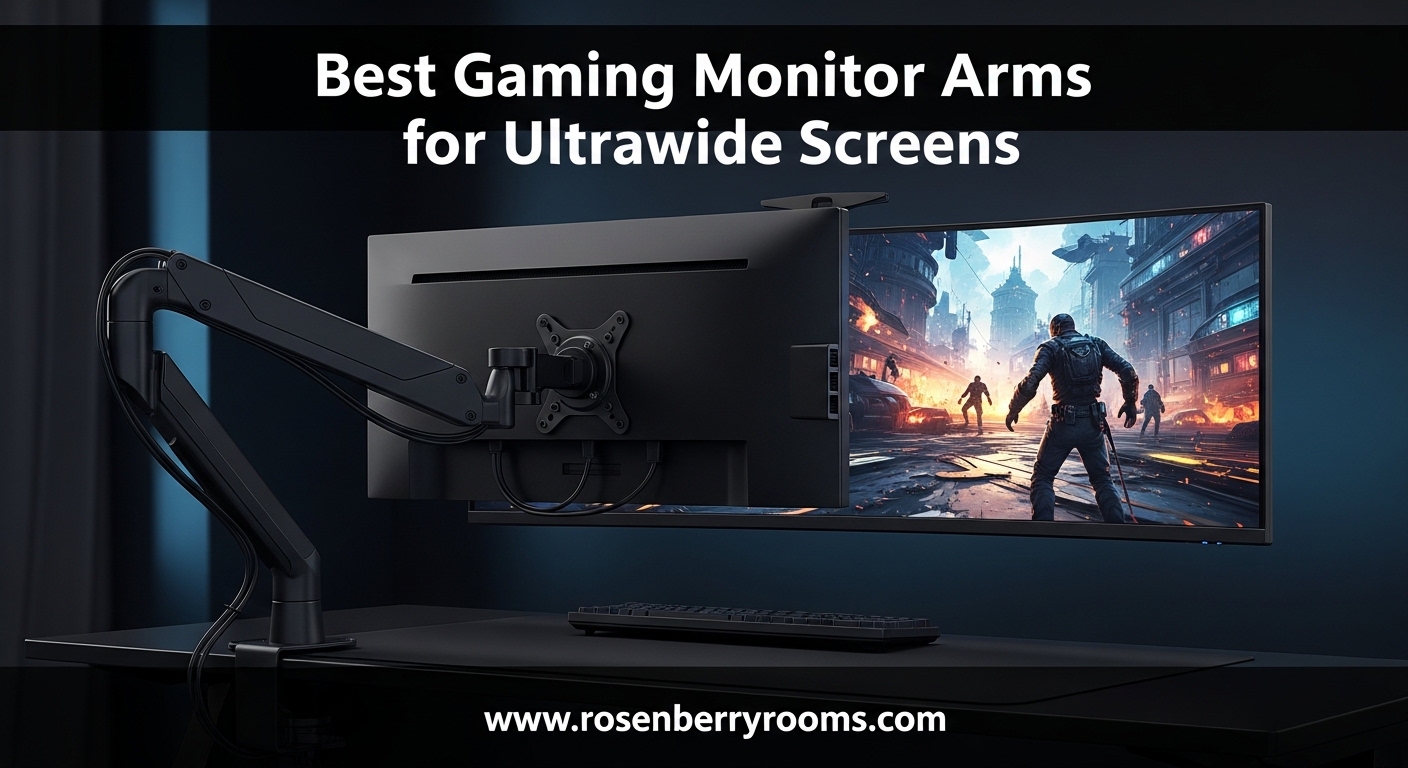 Best Gaming Monitor Arms for Ultrawide Screens