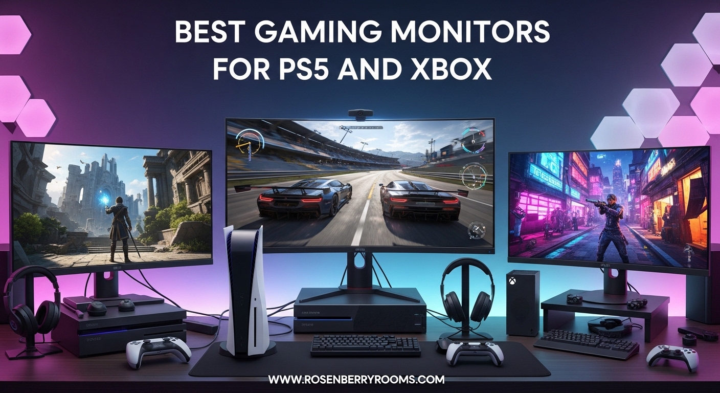 Best Gaming Monitors for PS5 and Xbox