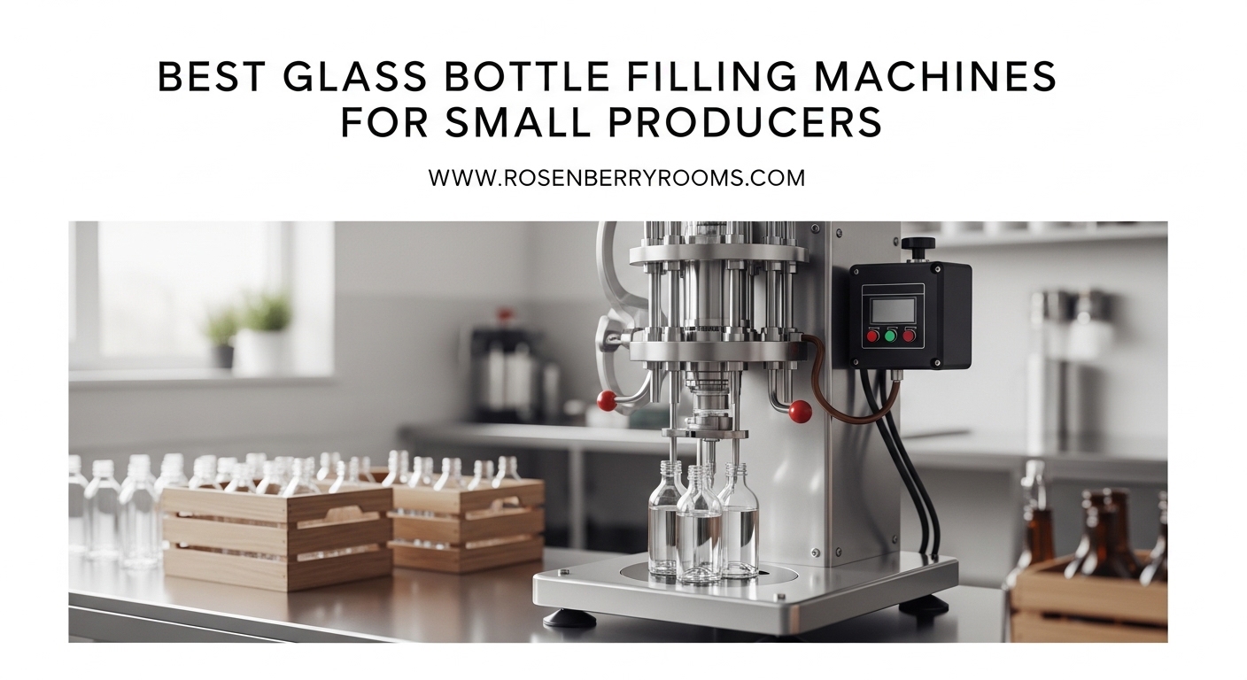 Best Glass Bottle Filling Machines for Small Producers