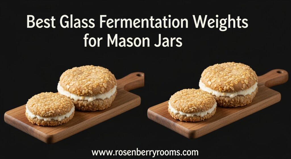 The current image has no alternative text. The file name is: Best-Glass-Fermentation-Weights-for-Mason-Jars.jpg