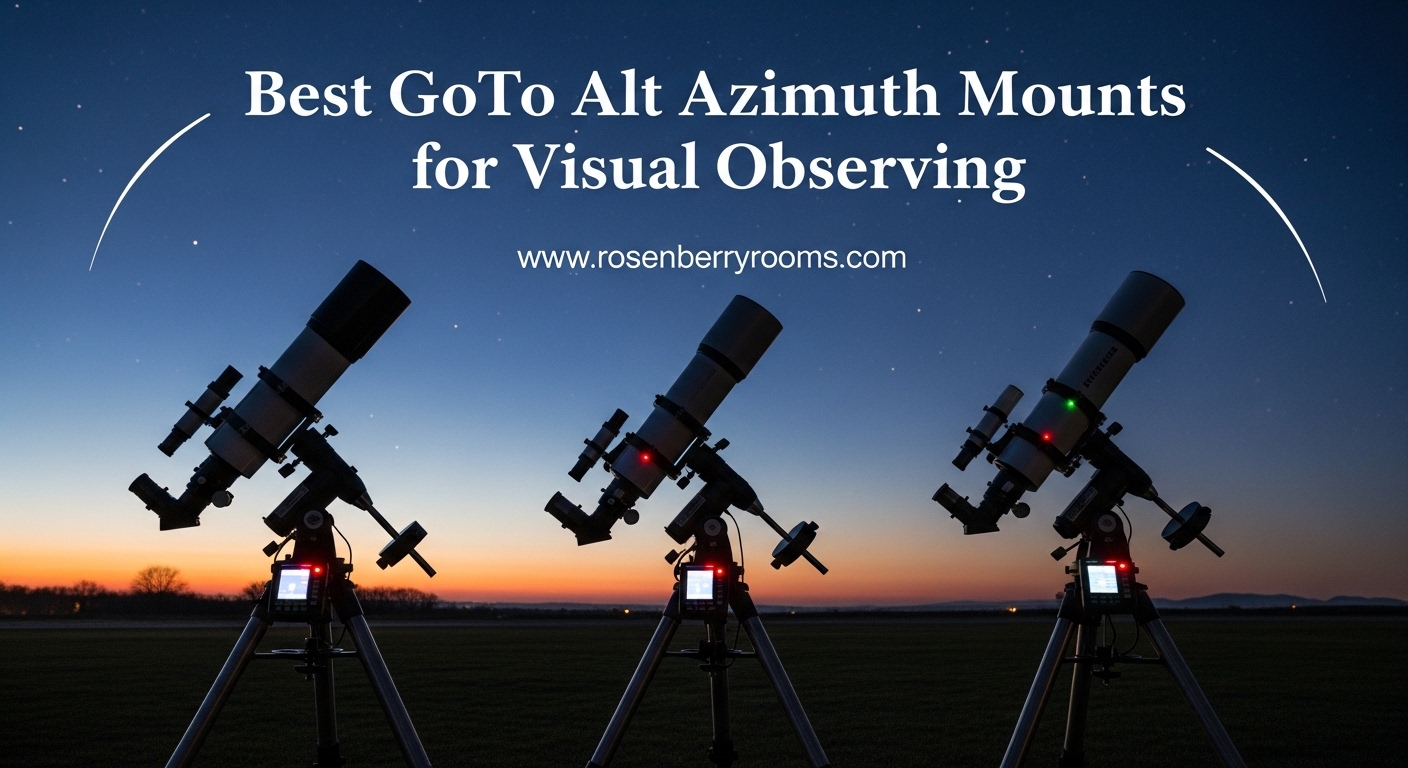 Best GoTo Alt Azimuth Mounts for Visual Observing