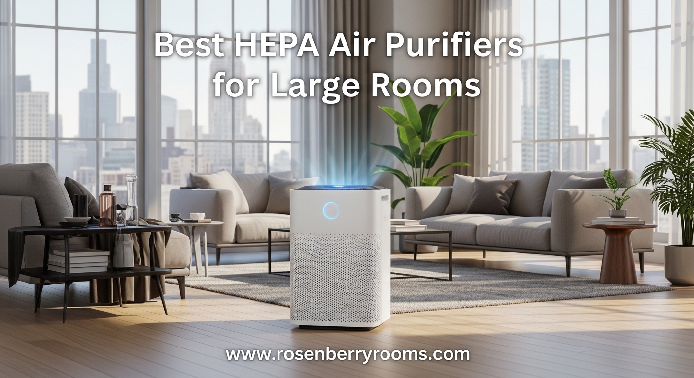 Best HEPA Air Purifiers for Large Rooms