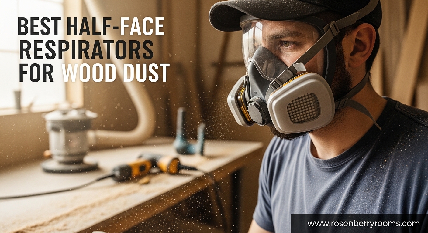Best Half-Face Respirators for Wood Dust