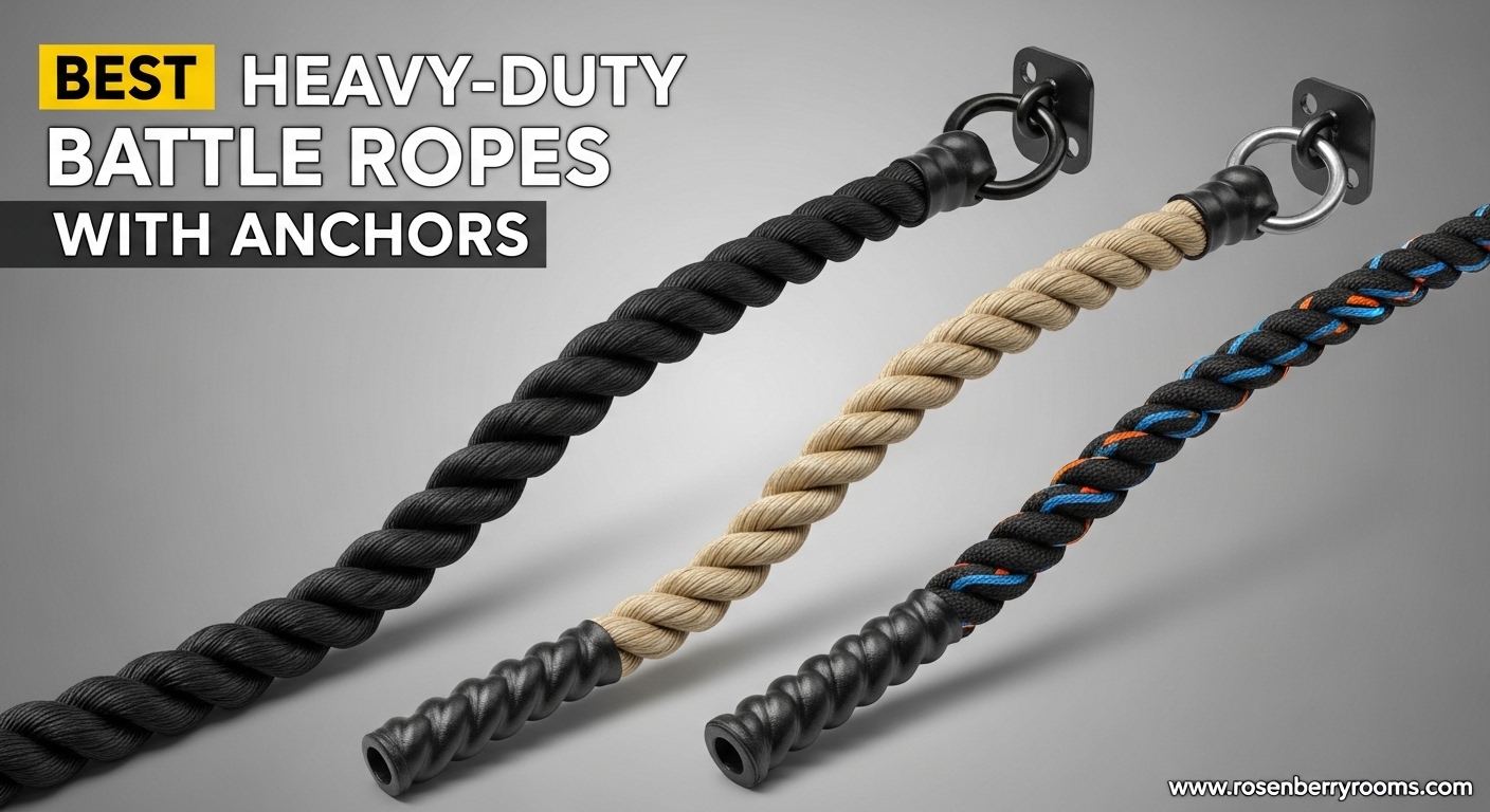 Best Heavy Duty Battle Ropes with Anchors