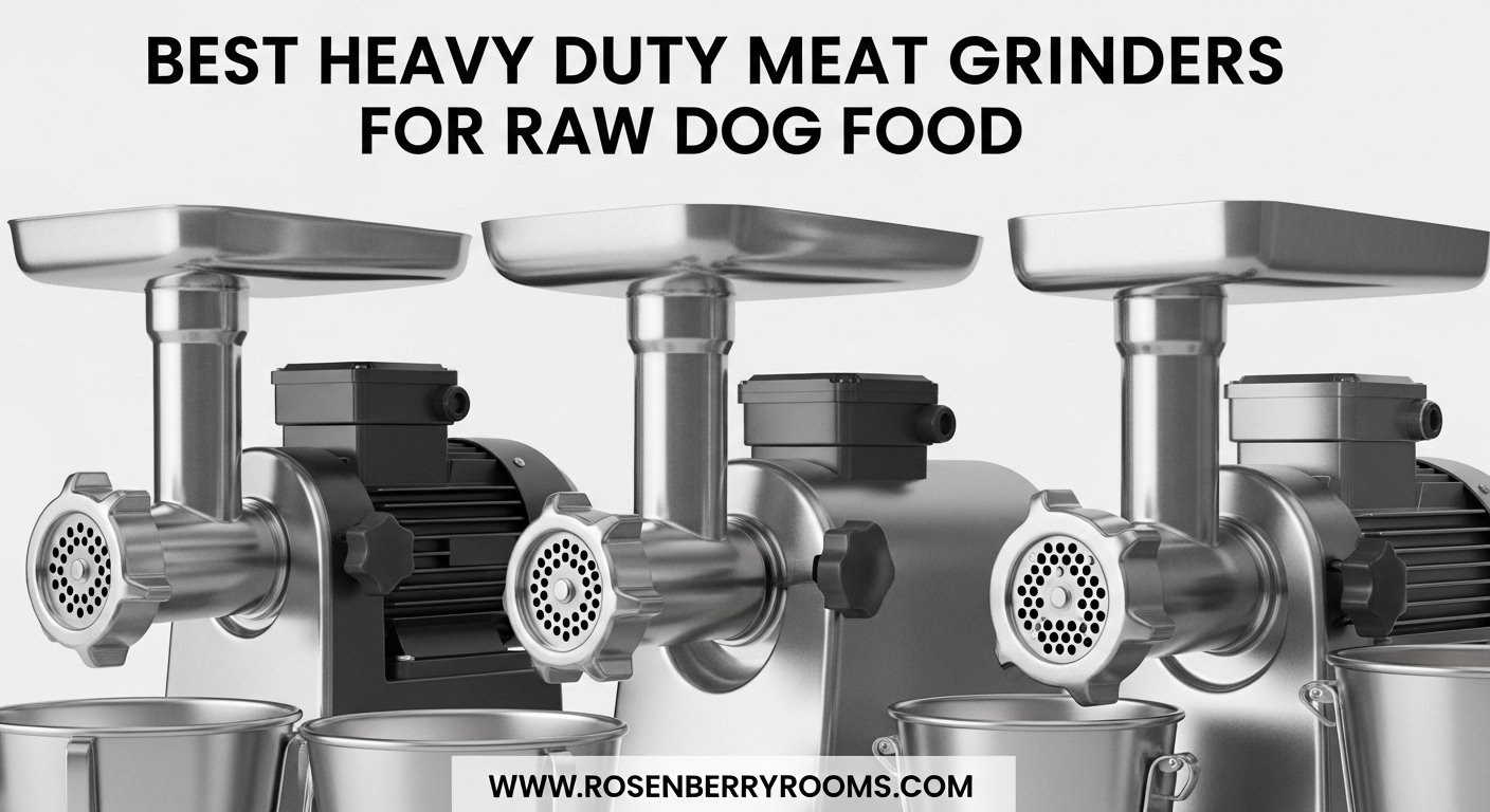 Best Heavy Duty Meat Grinders for Raw Dog Food