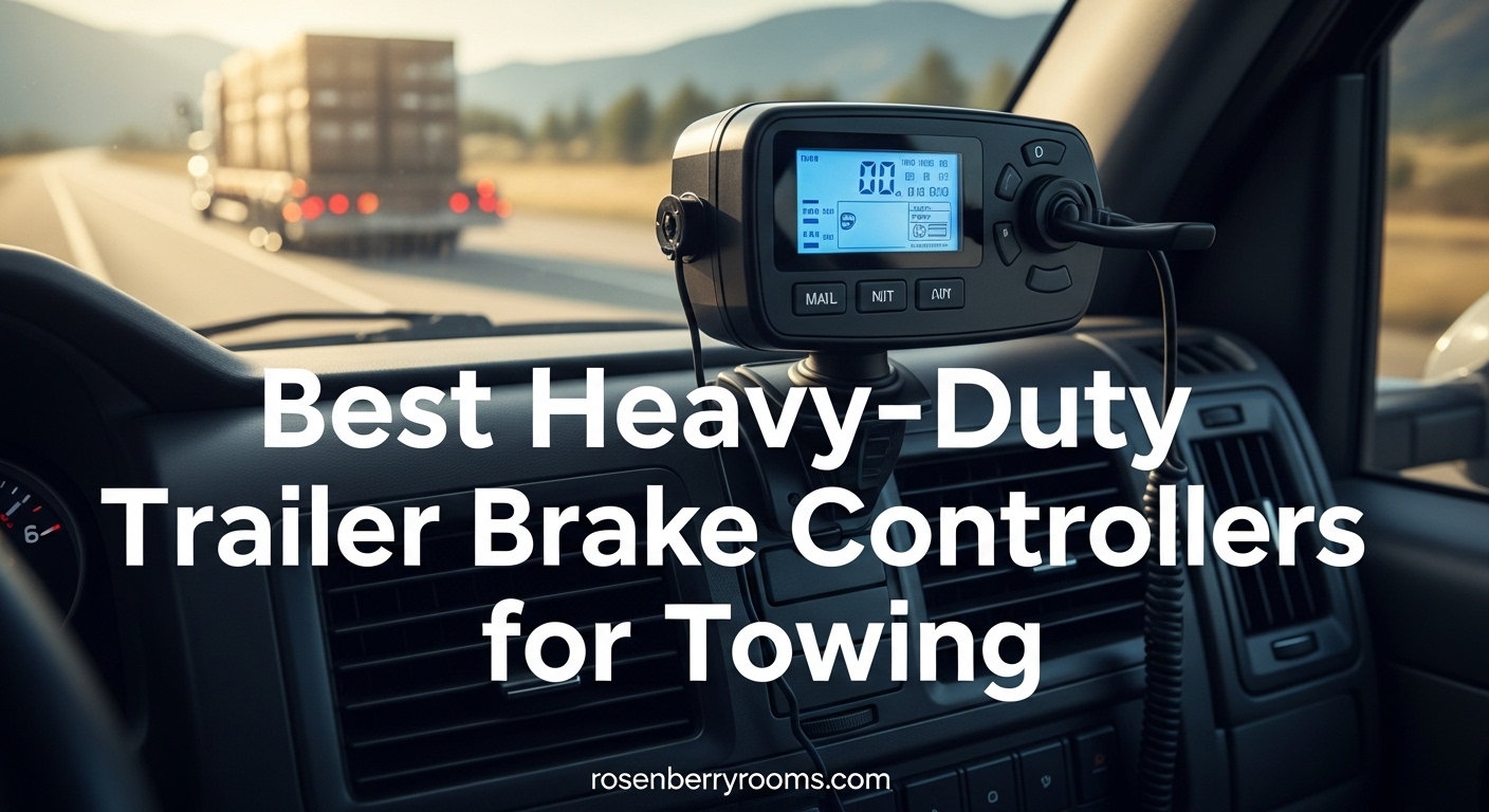 Best Heavy-Duty Trailer Brake Controllers for Towing
