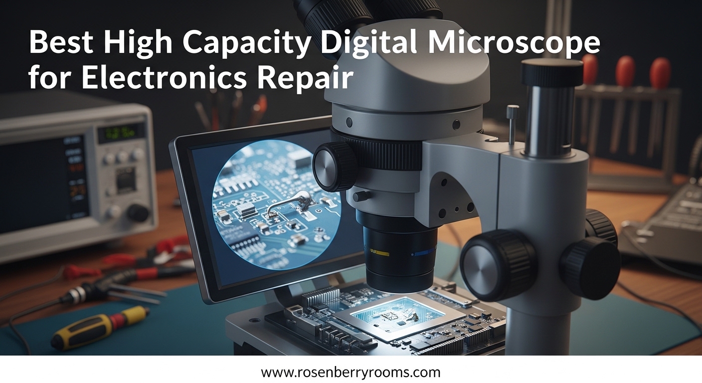 Best High Capacity Digital Microscope for Electronics Repair