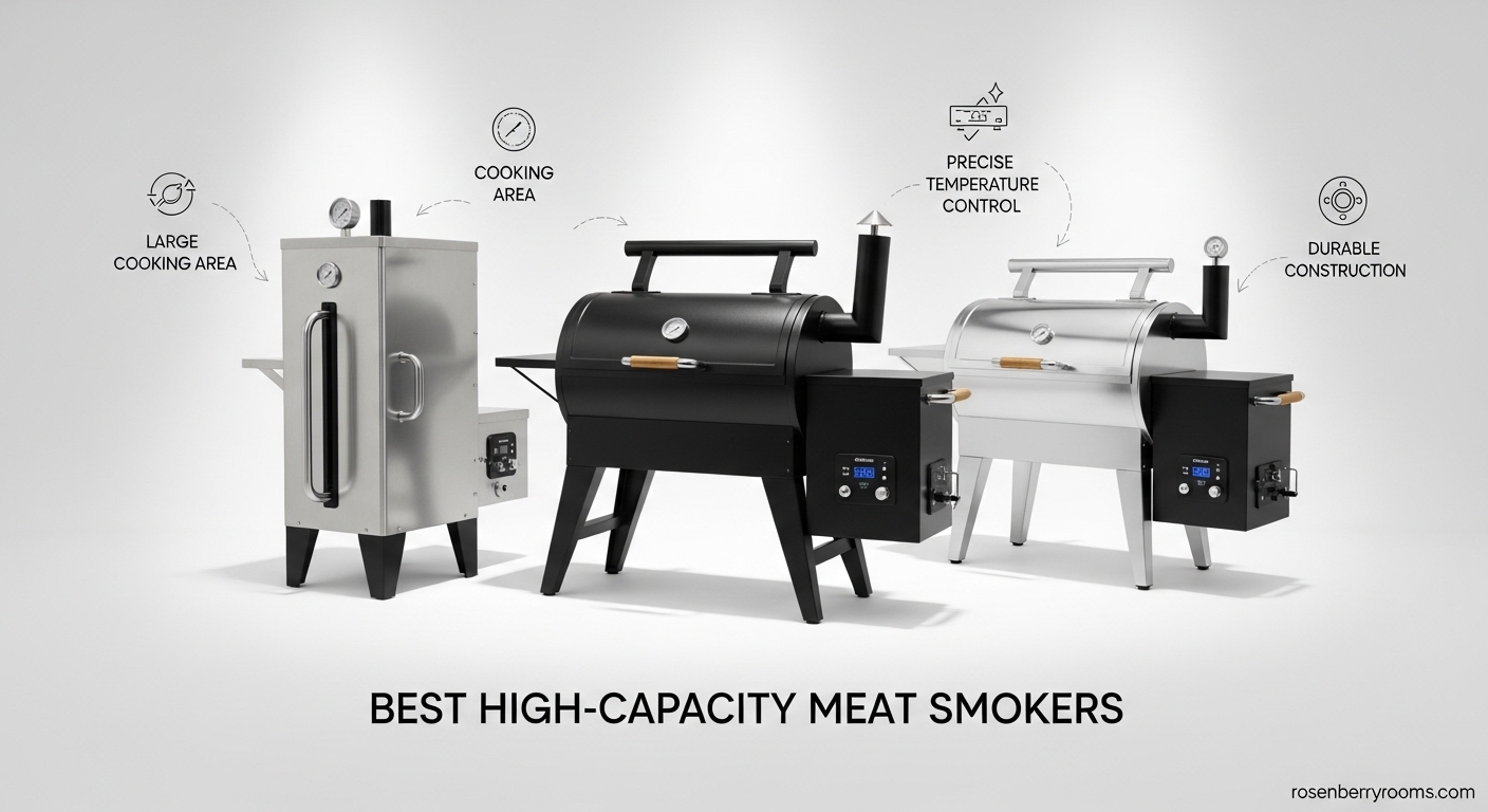 Best High-Capacity Meat Smokers
