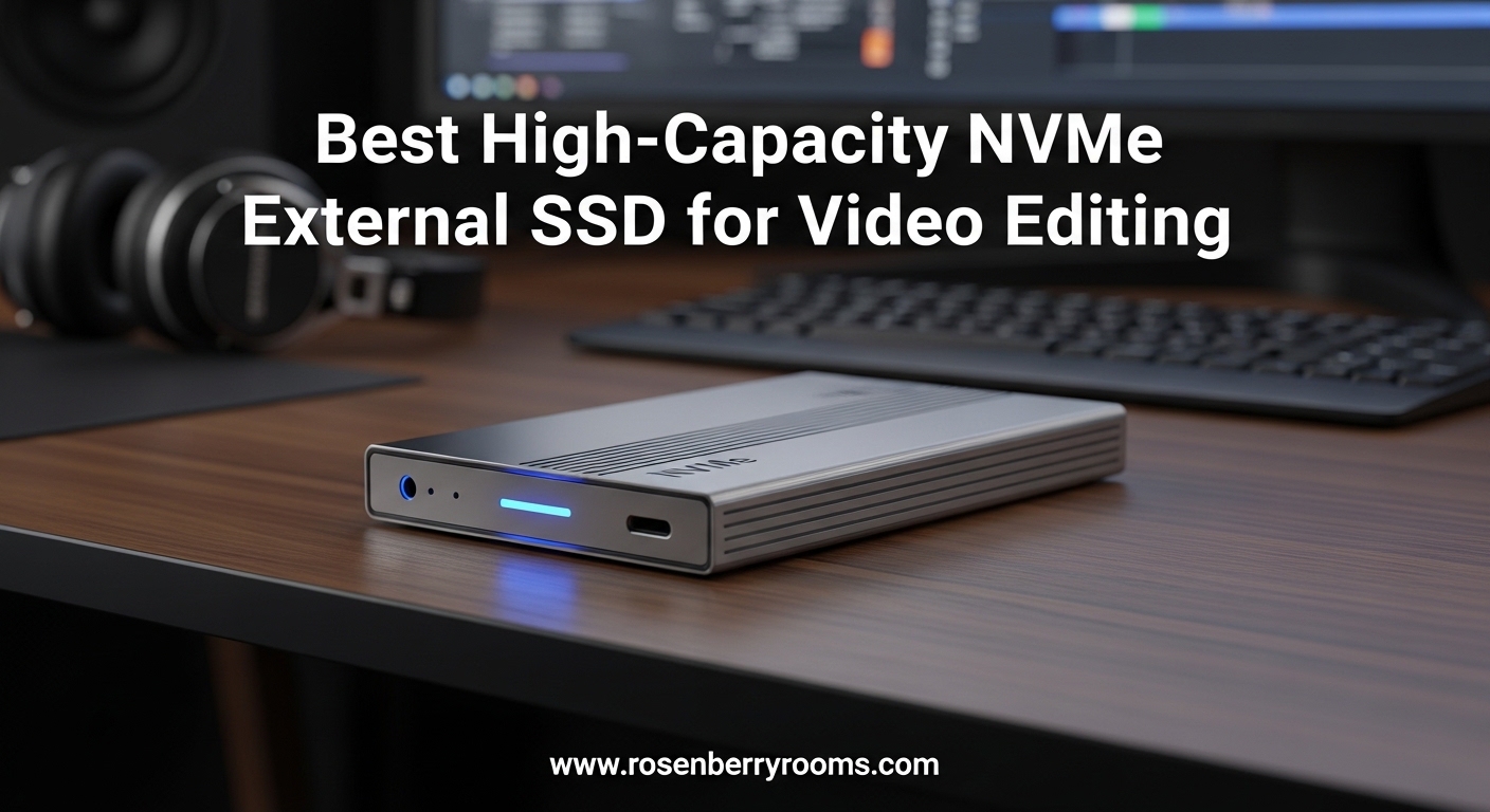Best High-Capacity NVMe External SSD for Video Editing