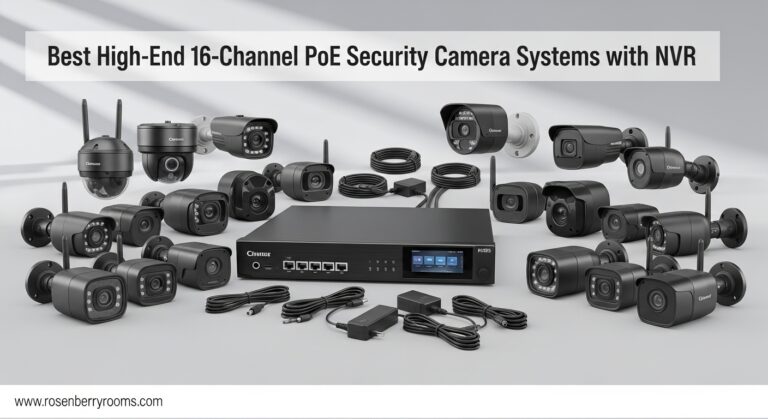 10 Best High-End 16-Channel PoE Security Camera Systems with NVR (June ...
