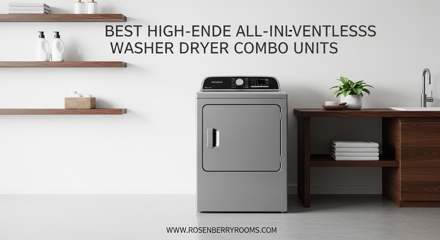 Best High-End All-in-One Ventless Washer Dryer Combo Units