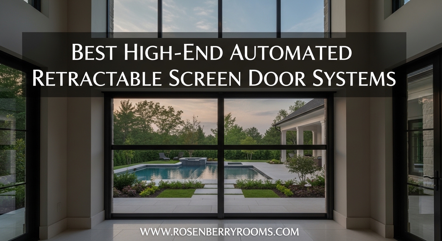 Best High-End Automated Retractable Screen Door Systems