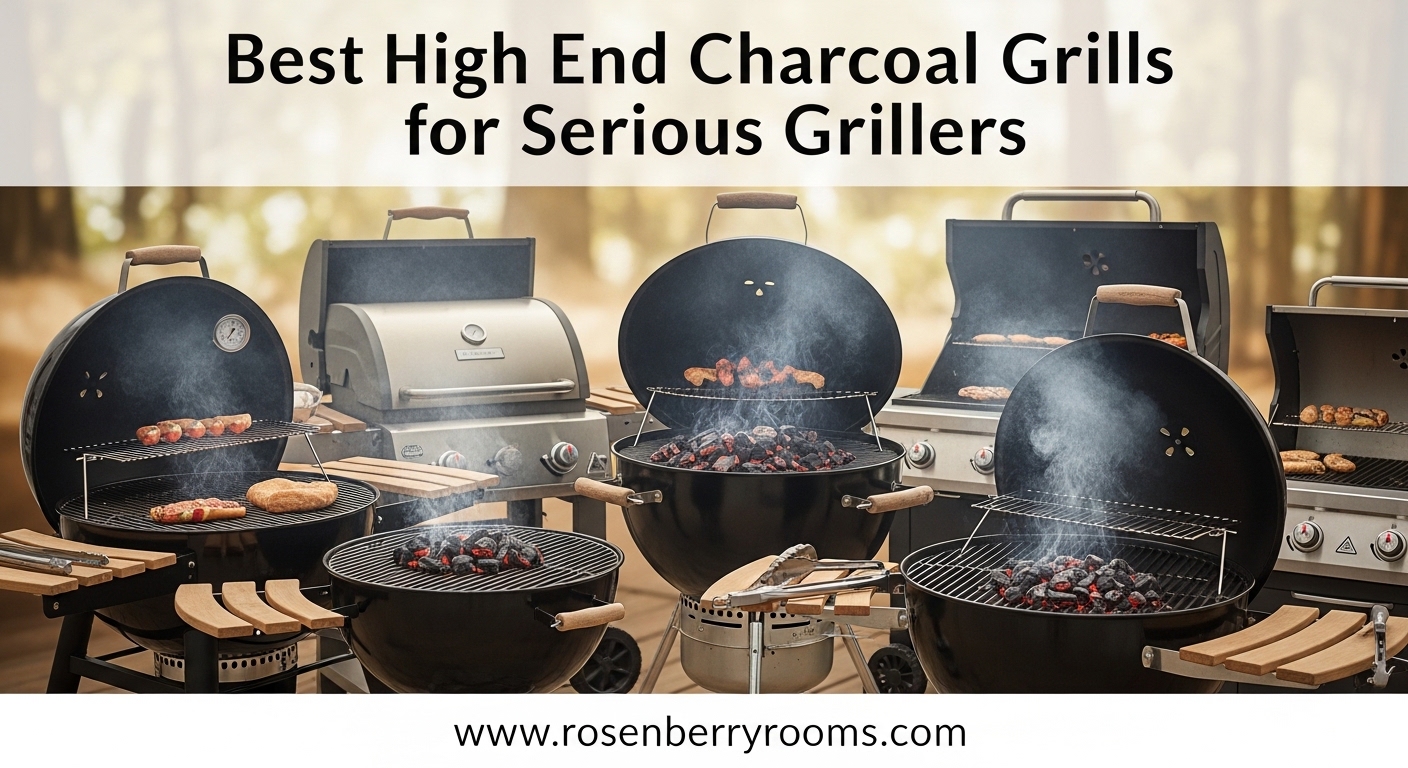 Best High End Charcoal Grills for Serious Grillers