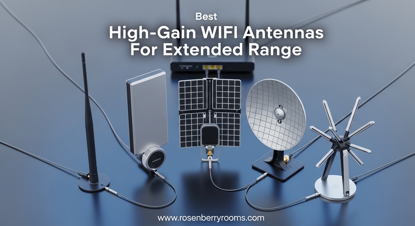 Best High-Gain WiFi Antennas For Extended Range