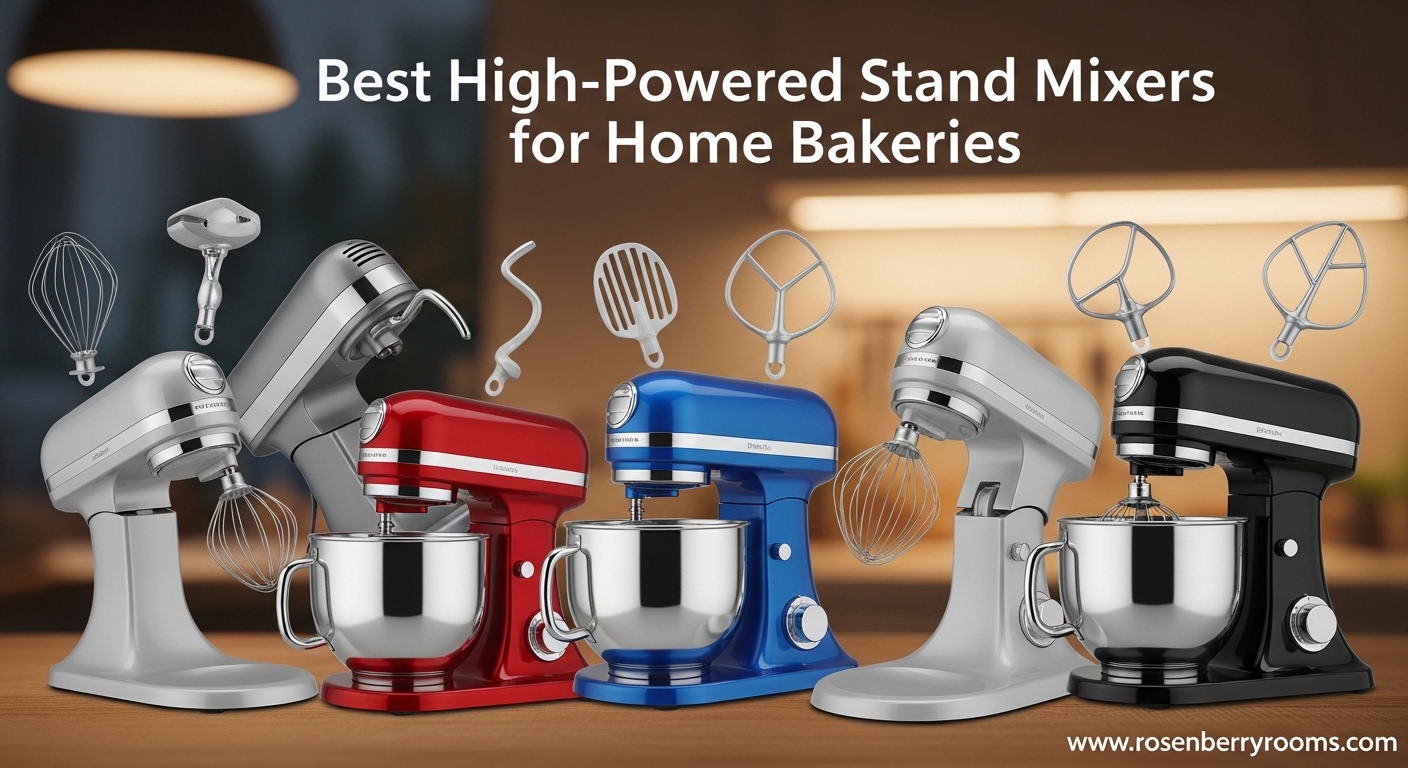 Best High-powered Stand Mixers for Home Bakeries