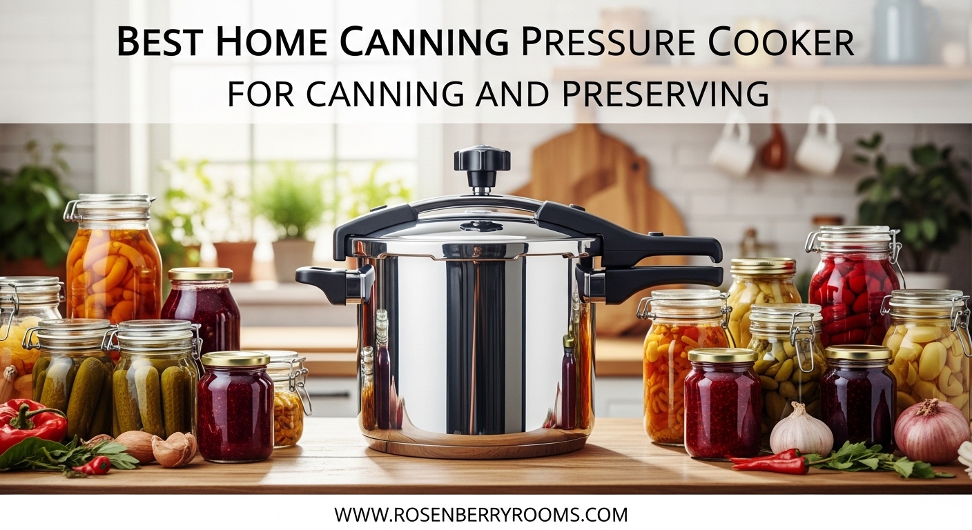 Best Home Canning Pressure Cooker for Canning and Preserving