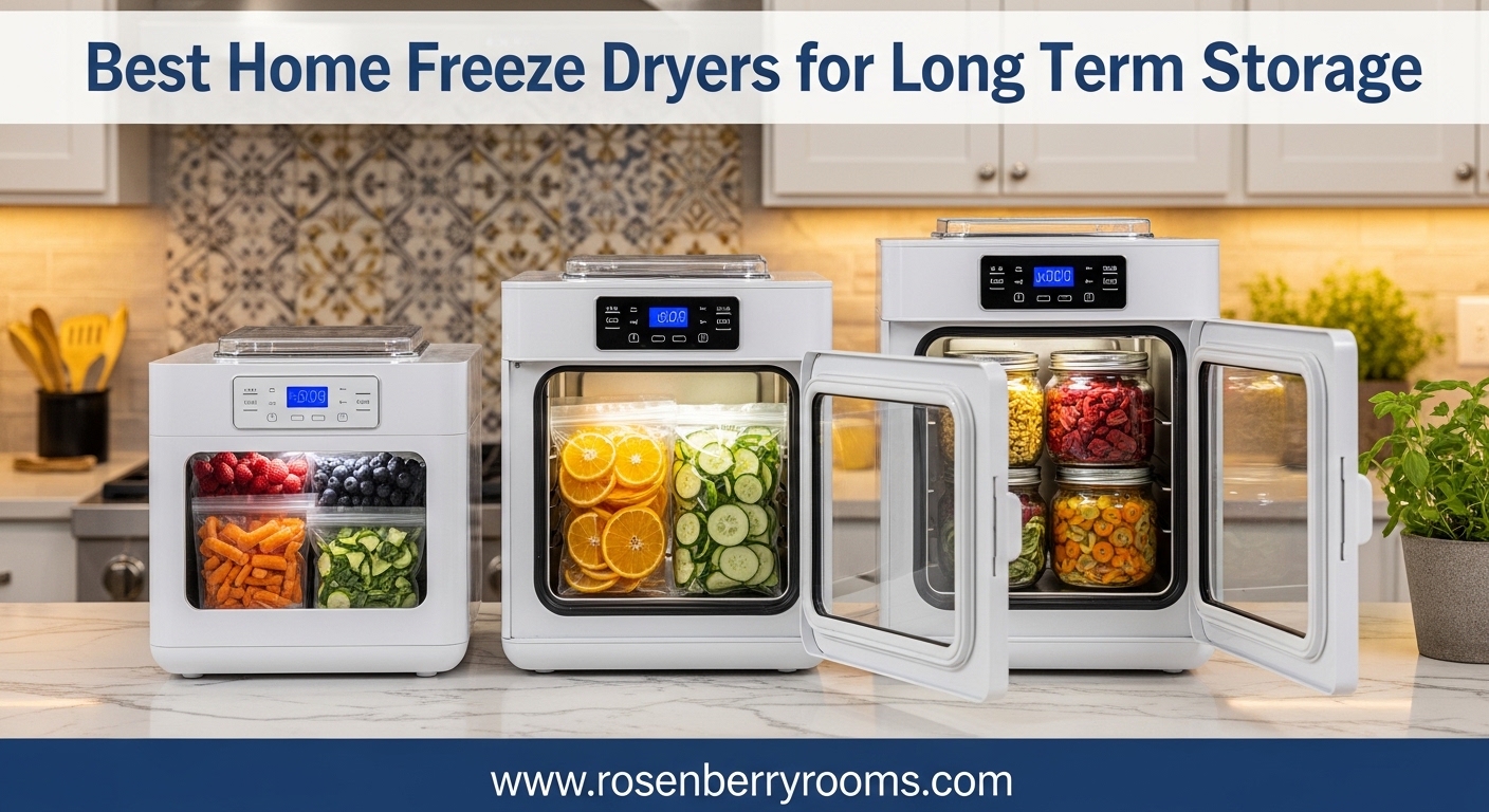 Best Home Freeze Dryers for Long Term Storage
