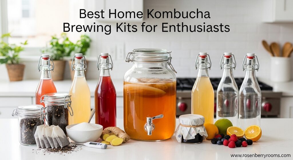 Current image: Best Home Kombucha Brewing Kits for Enthusiasts