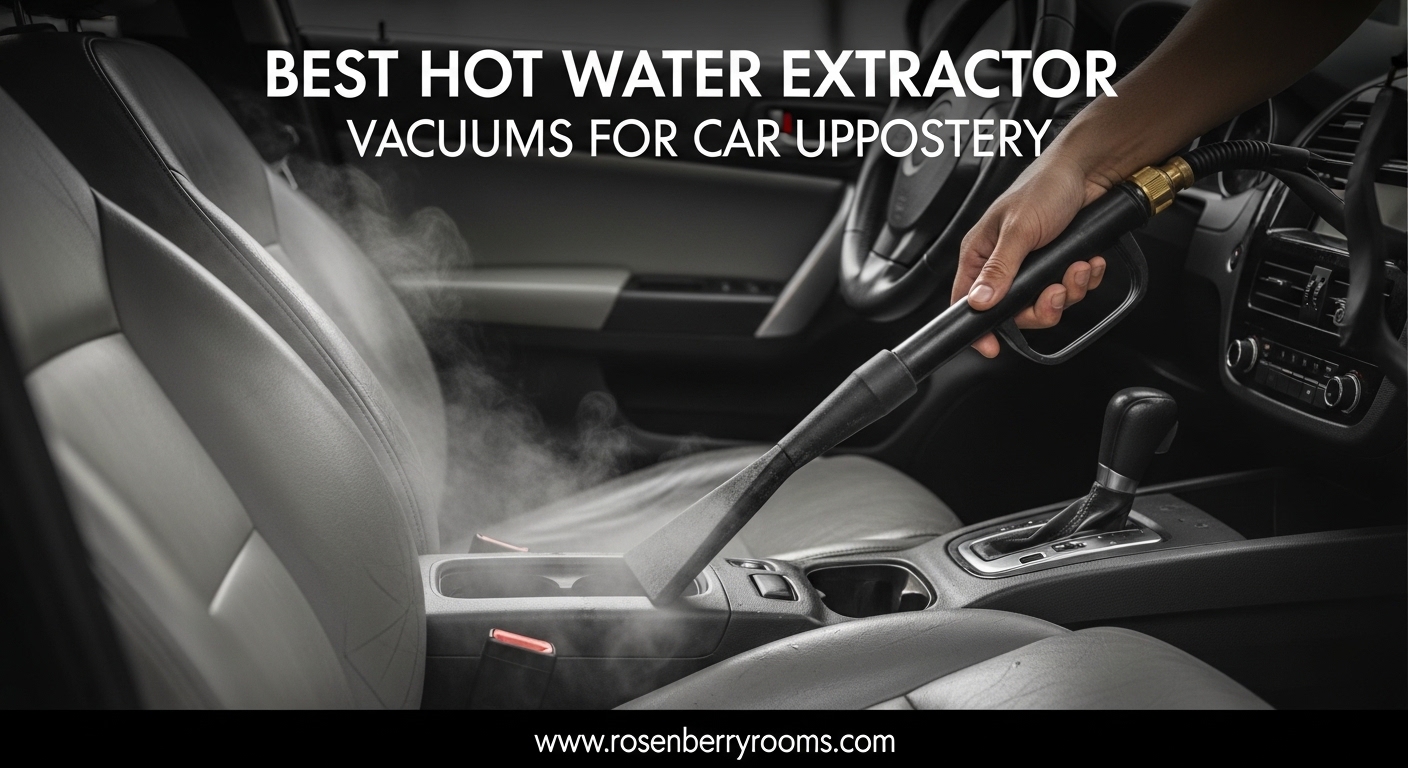 Best Hot Water Extractor Vacuums for Car Upholstery