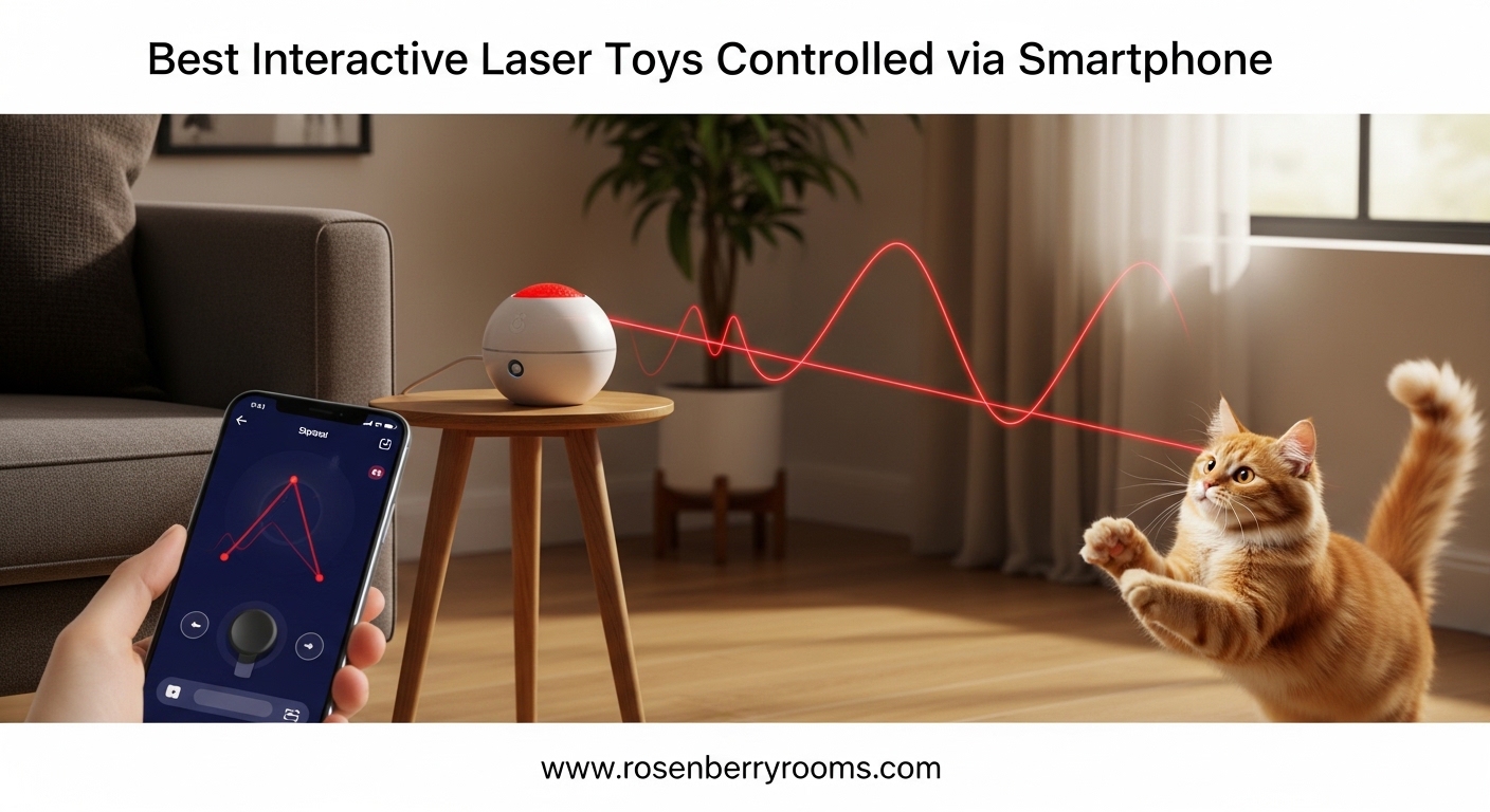 Best Interactive Laser Toys Controlled via Smartphone