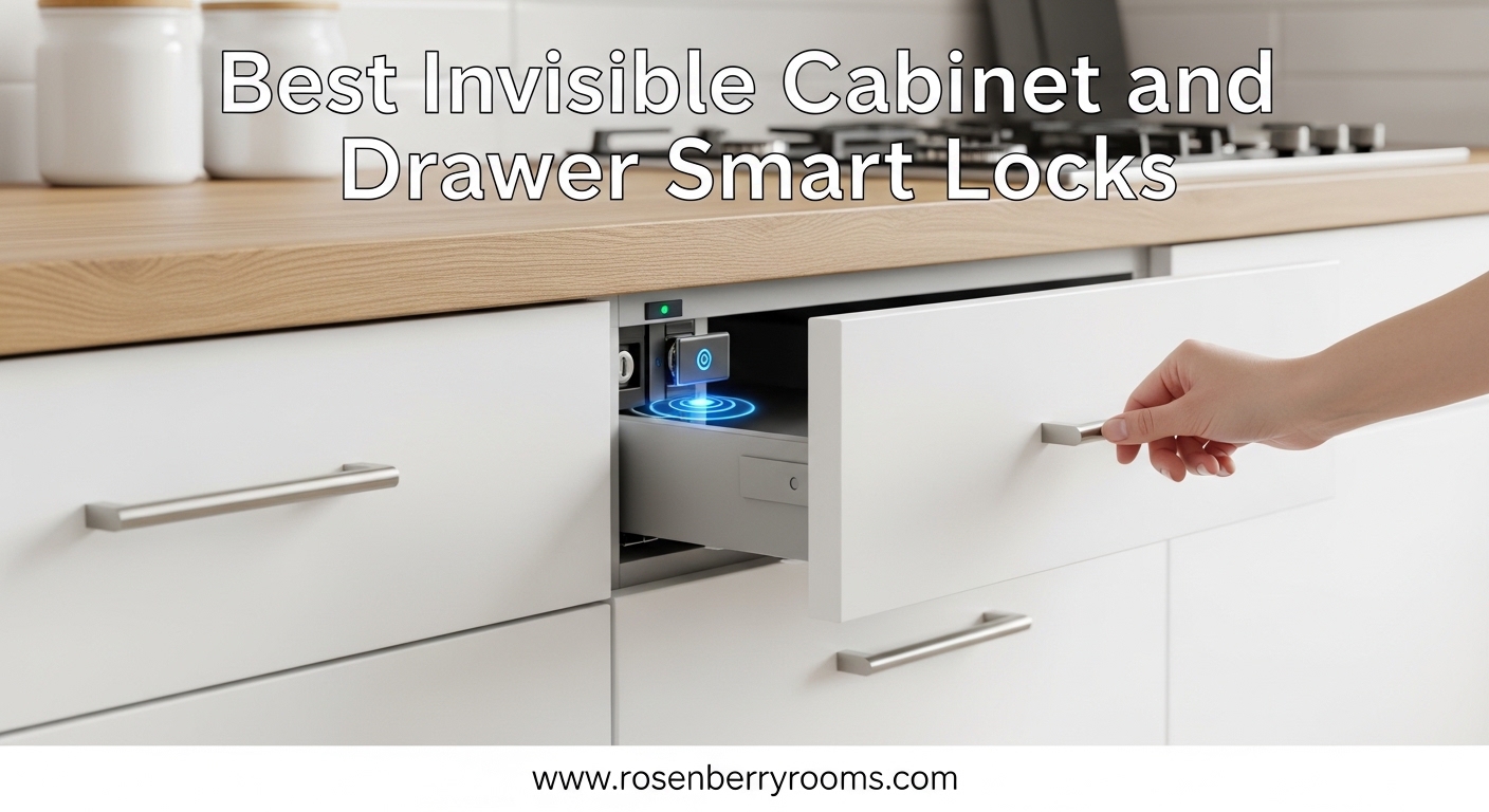 Best Invisible Cabinet and Drawer Smart Locks