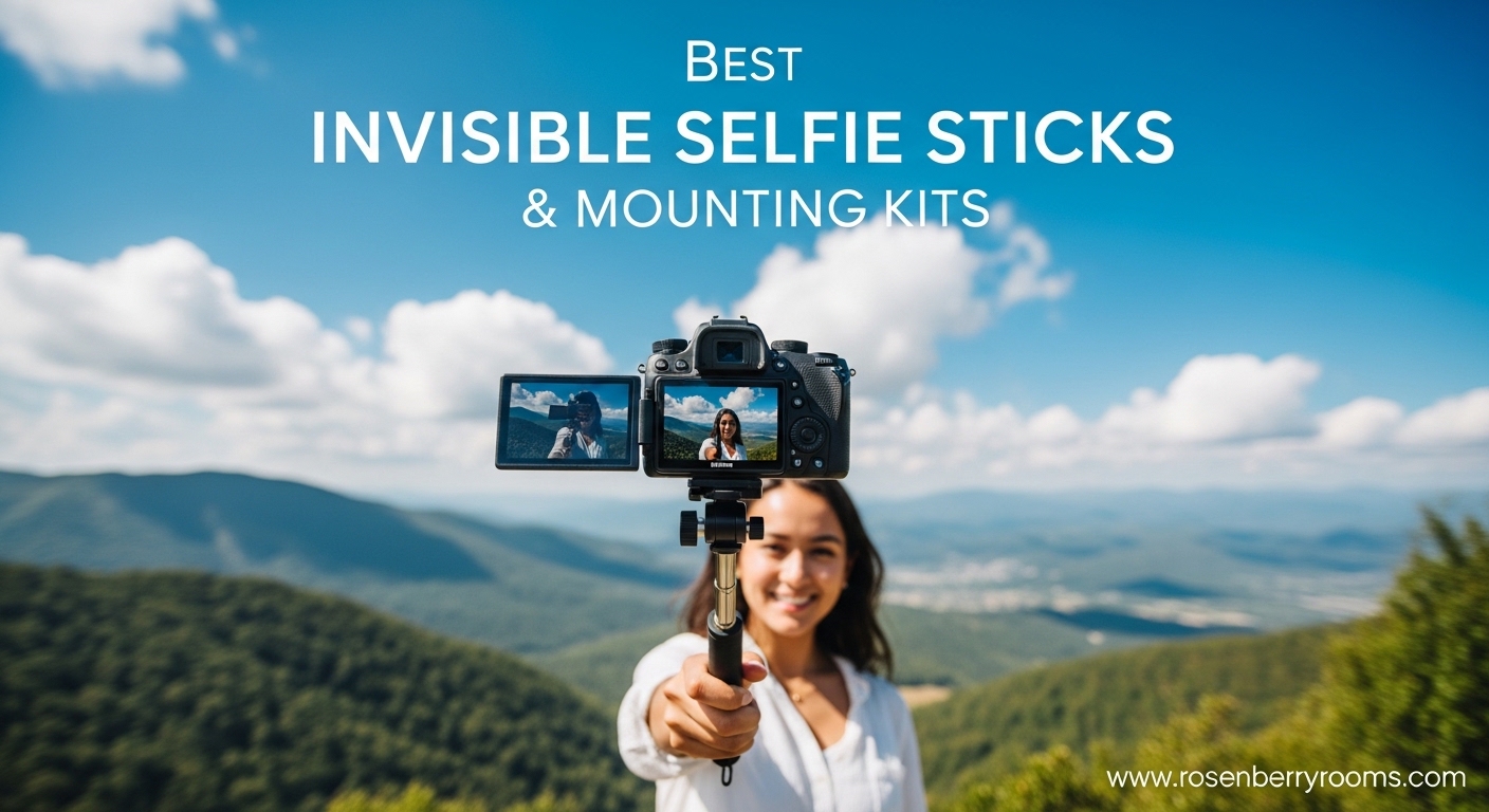 Best Invisible Selfie Sticks & Mounting Kits