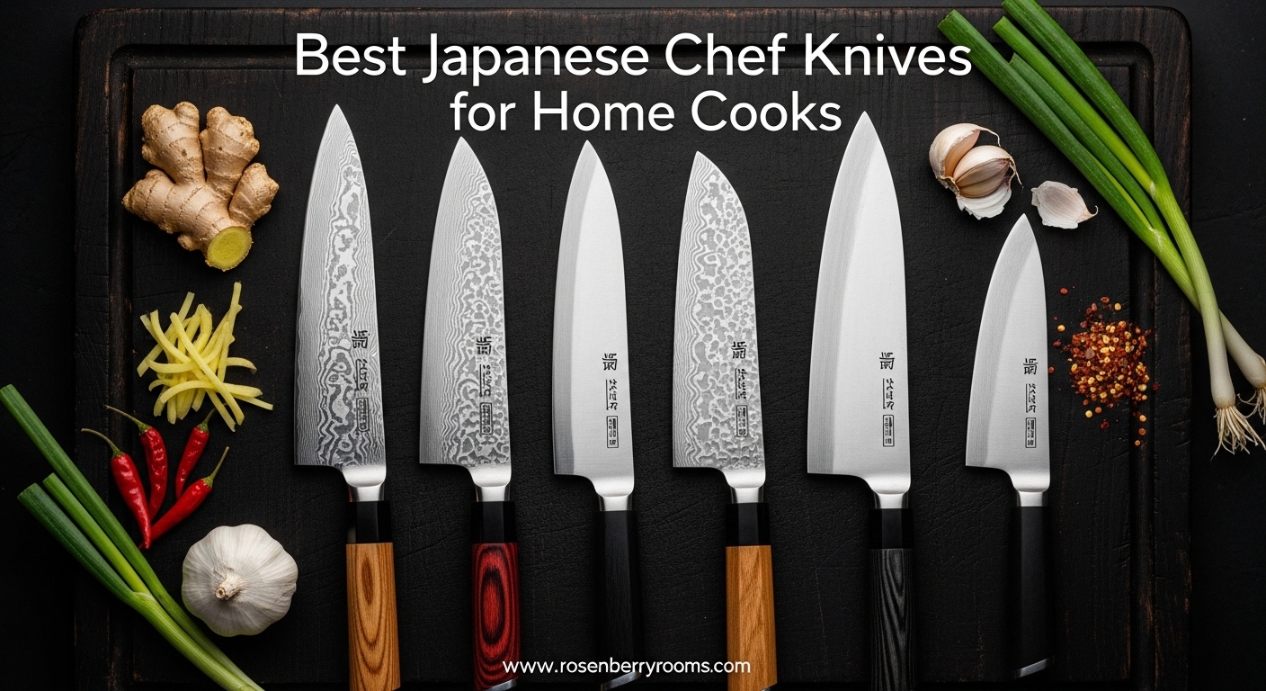 Best Japanese Chef Knives for Home Cooks