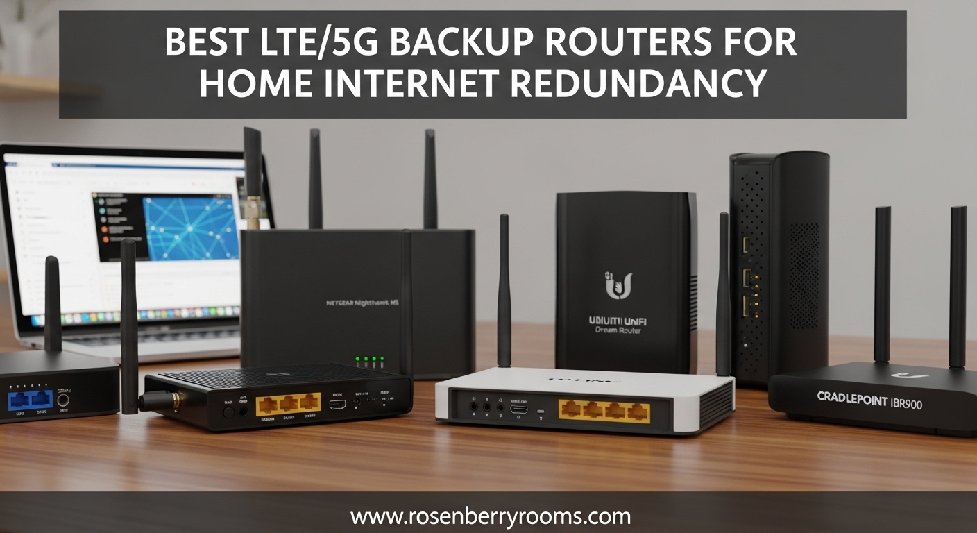 Best LTE 5G Backup Routers for Home Internet Redundancy
