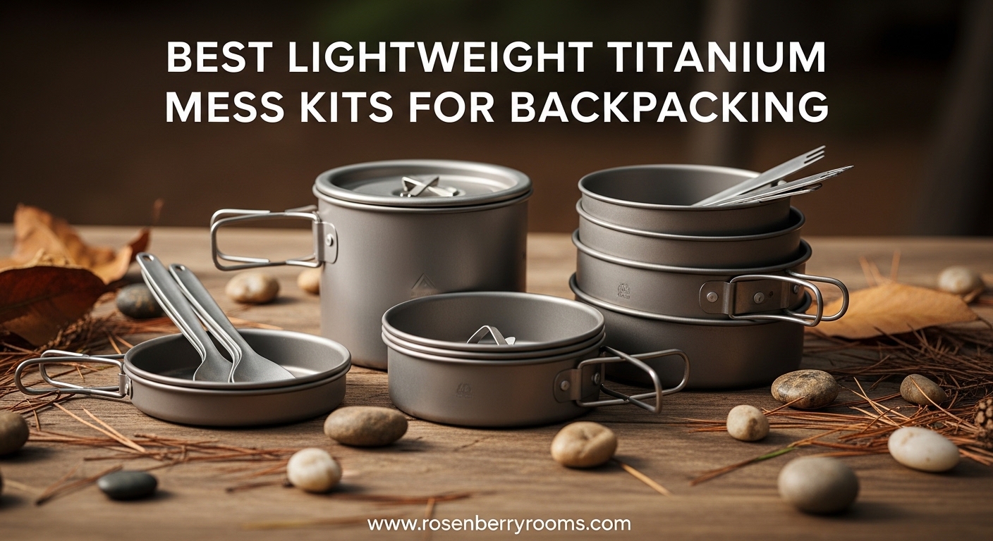 Best Lightweight Titanium Mess Kits for Backpacking