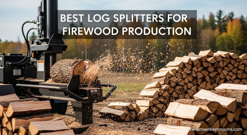 Current image: Best Log Splitters for Firewood Production