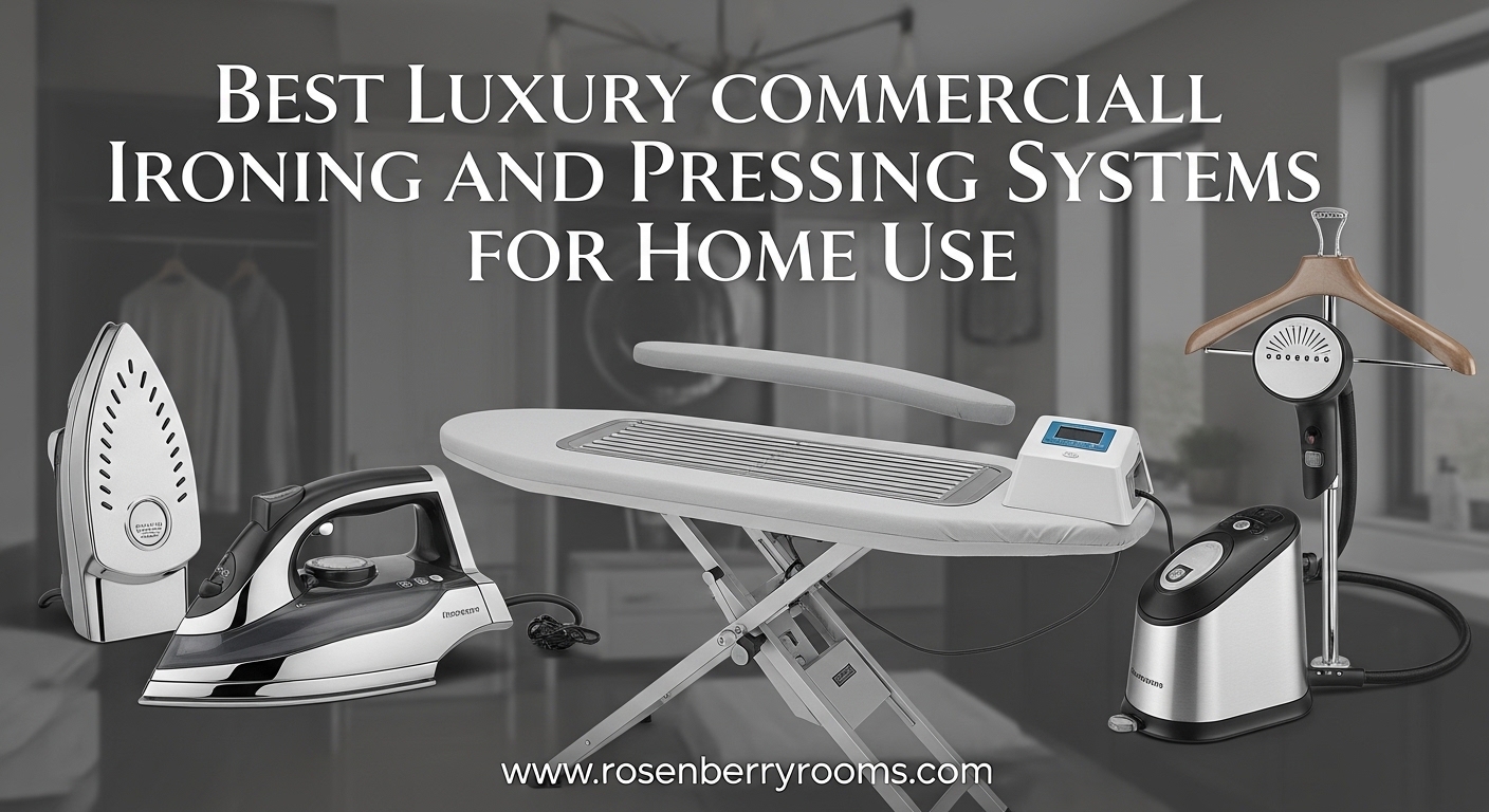 Best Luxury Commercial Ironing and Pressing Systems for Home Use
