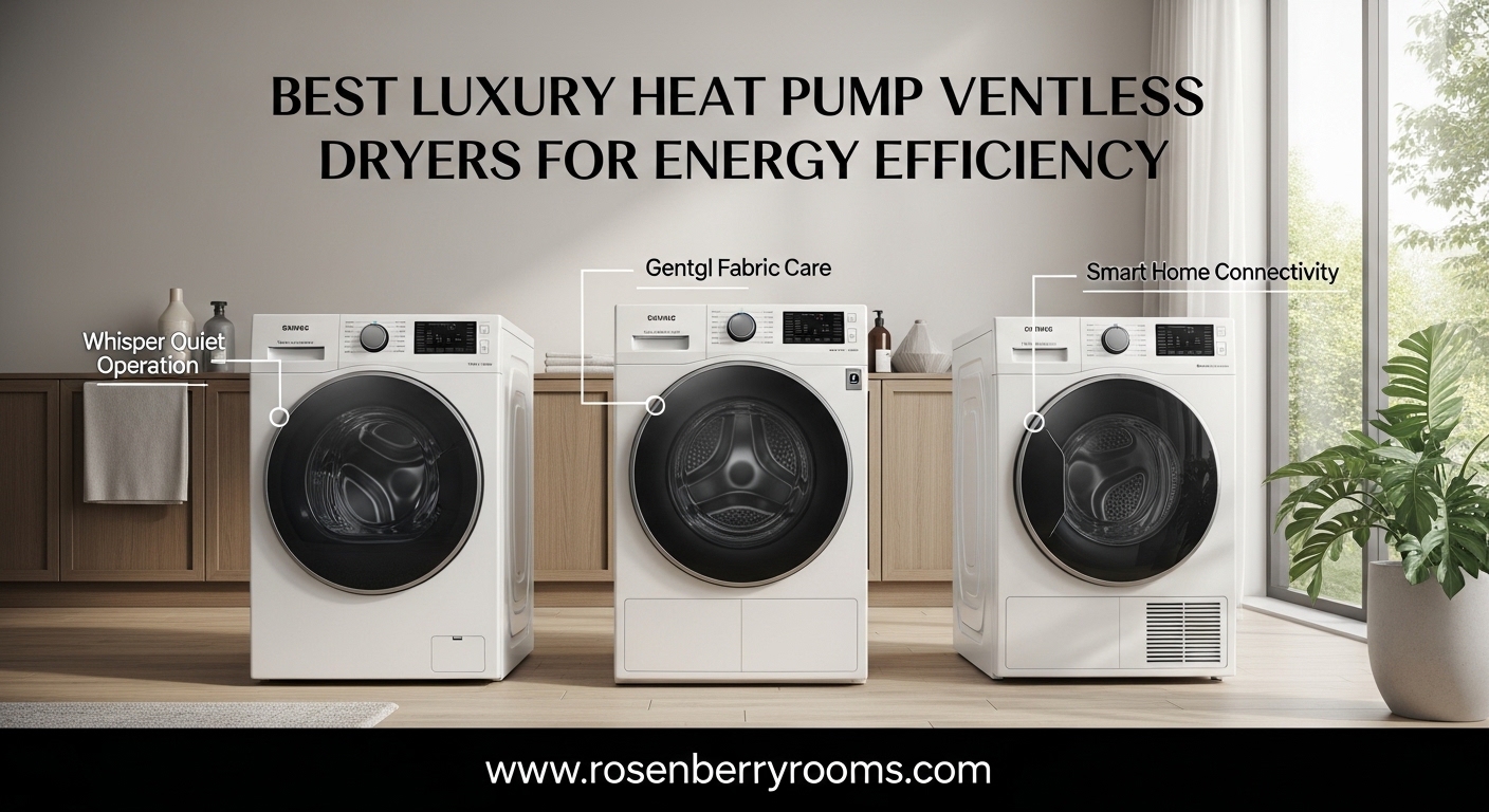 Best Luxury Heat Pump Ventless Dryers For Energy Efficiency