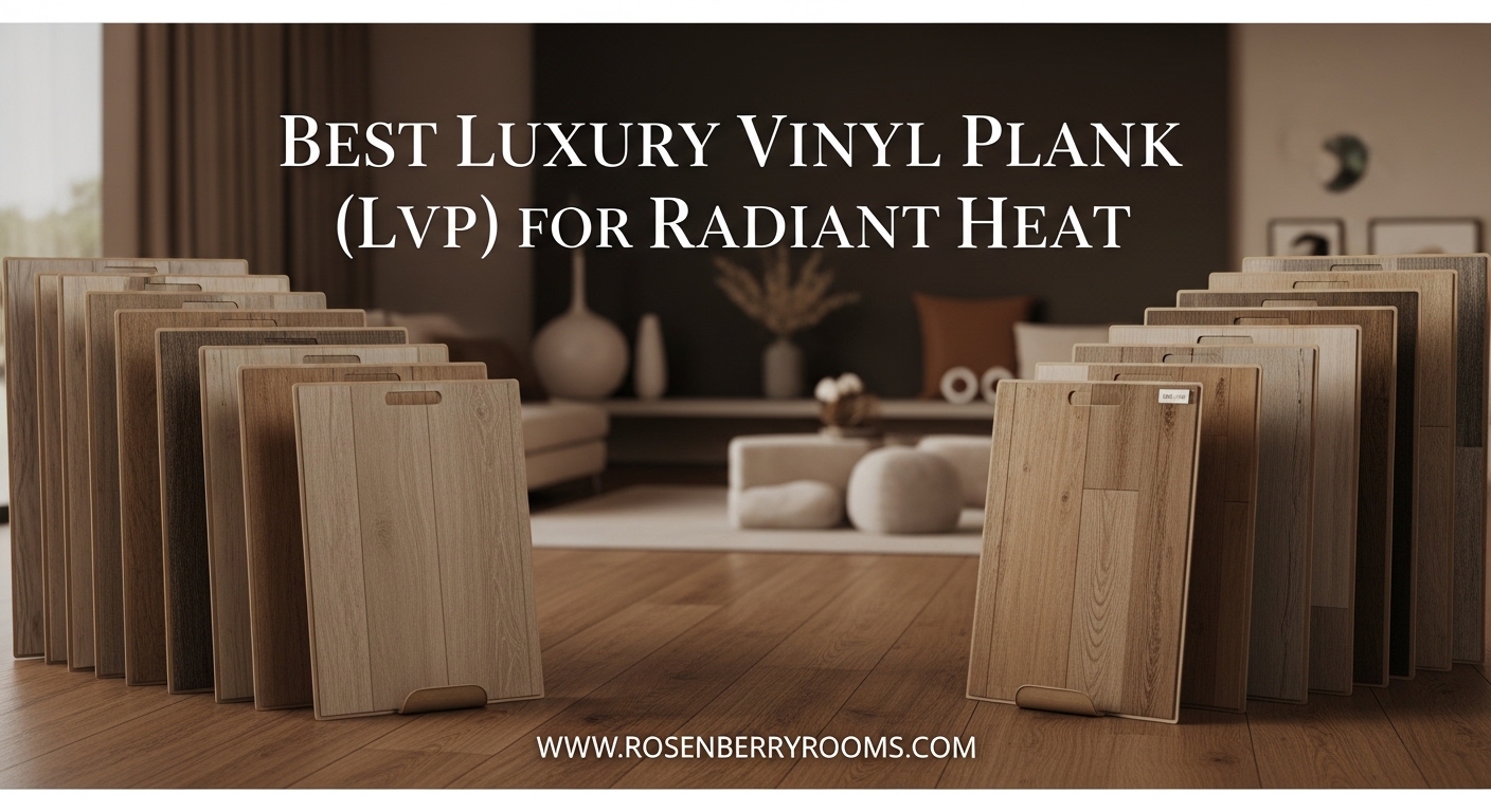 Best Luxury Vinyl Plank (LVP) for Radiant Heat