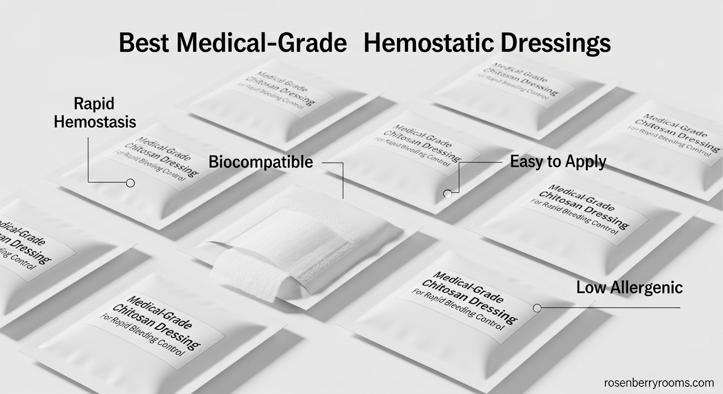 Best Medical-Grade Chitosan Hemostatic Dressings