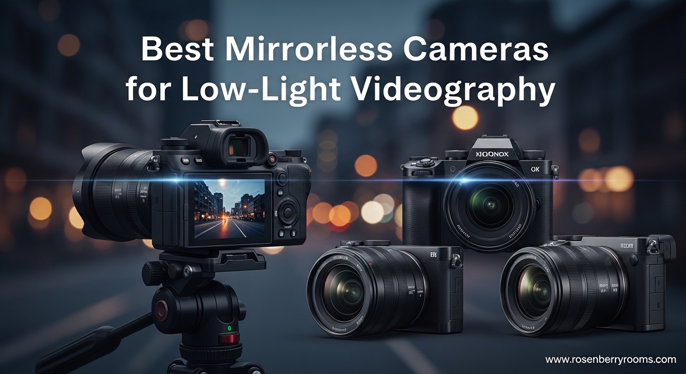 Best Mirrorless Cameras for Low-Light Videography