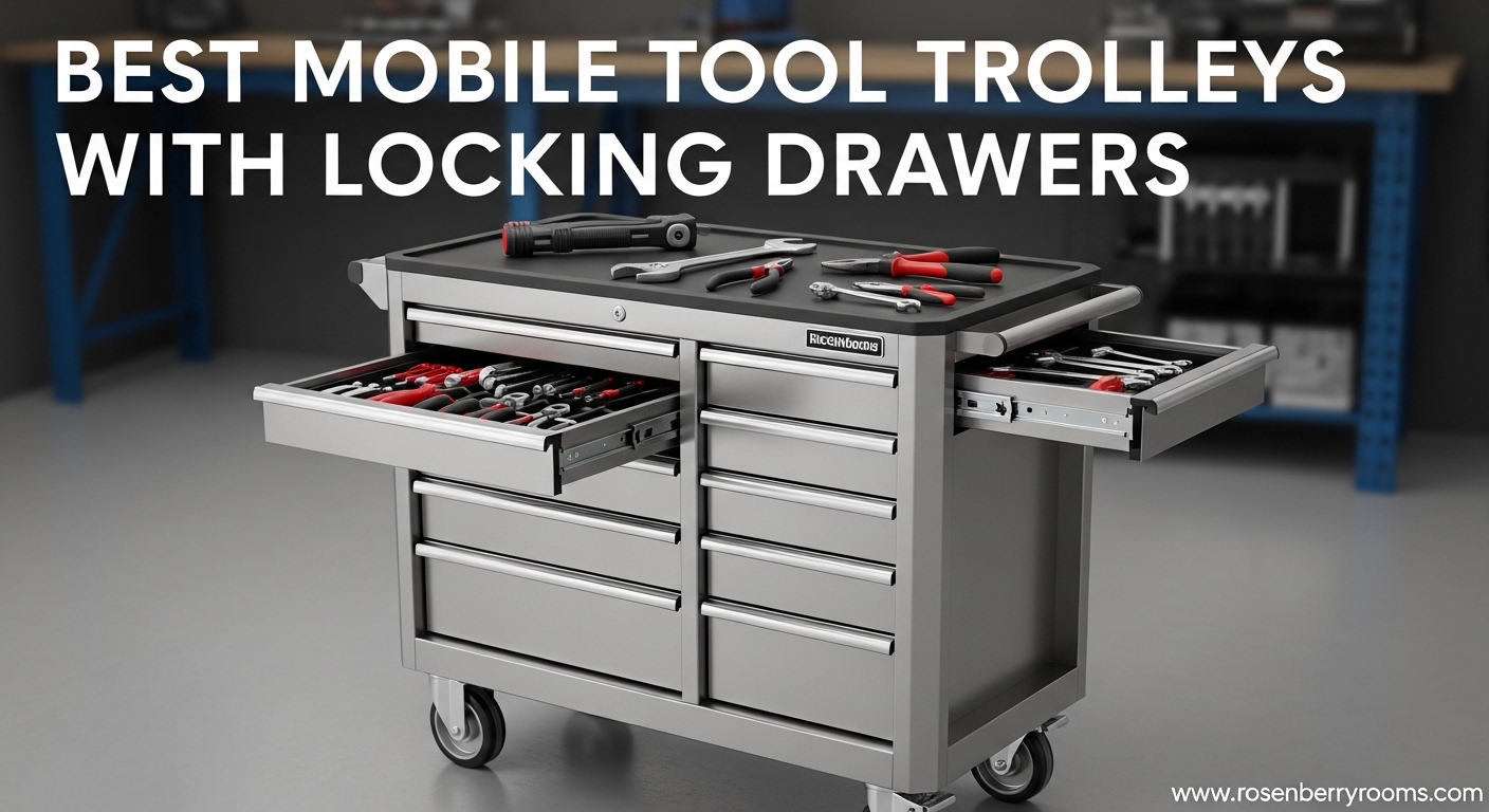 Best Mobile Tool Trolleys with Locking Drawers
