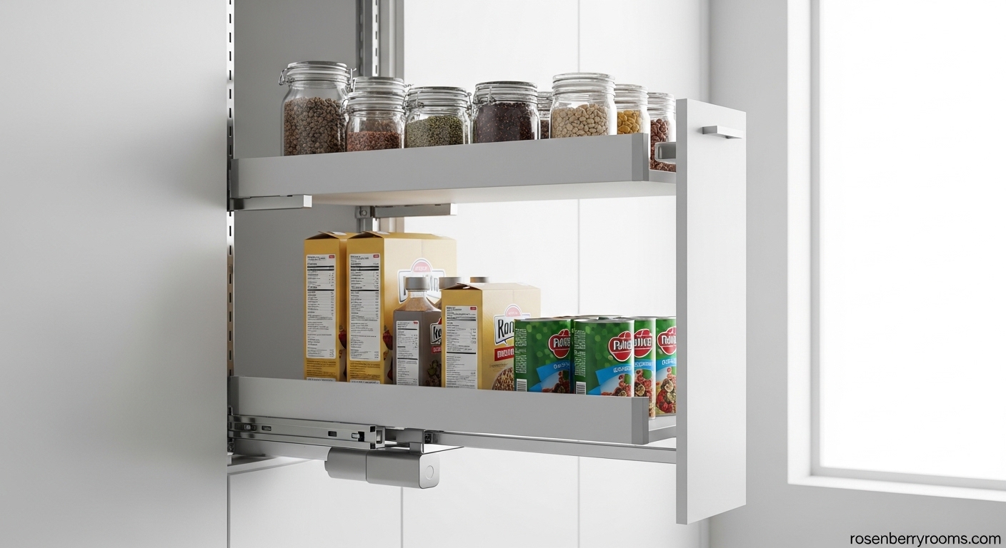 Best Motorized Pull-Down Pantry Shelving Systems