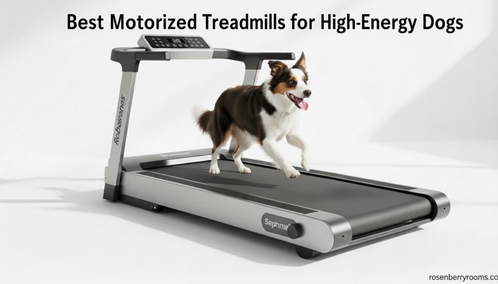 Best Motorized Treadmills for High-Energy Dogs
