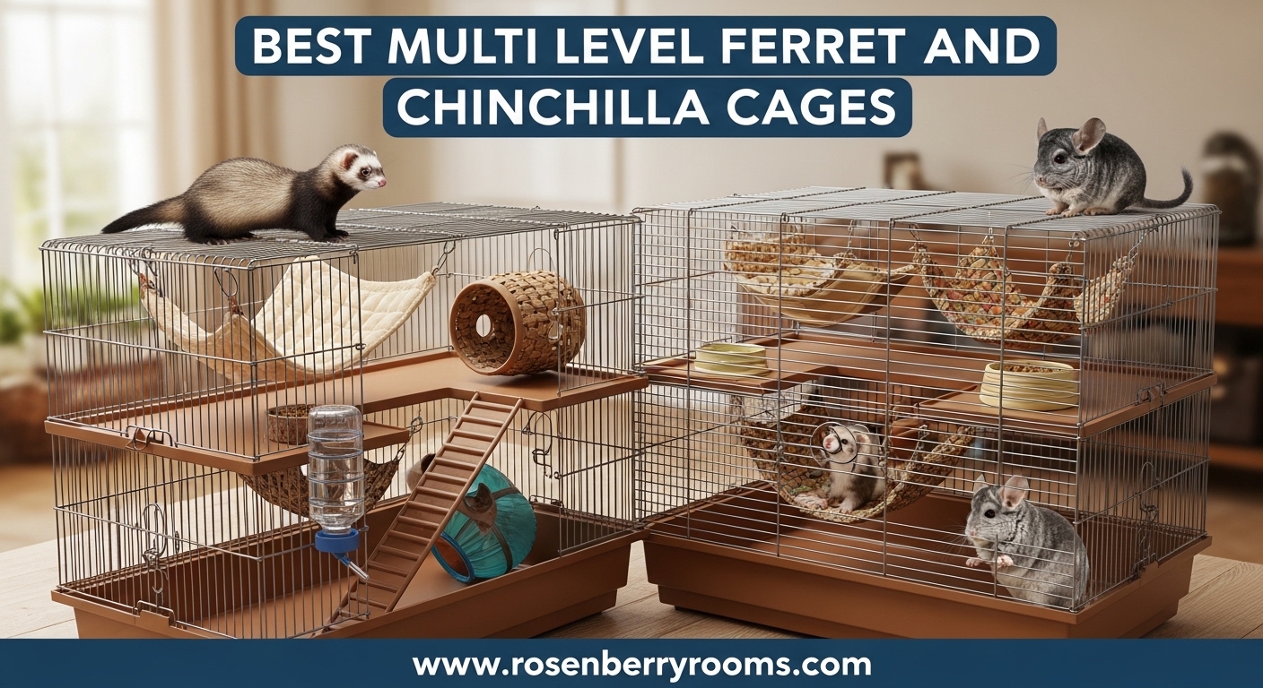 Best Multi Level Ferret and Chinchilla Cages