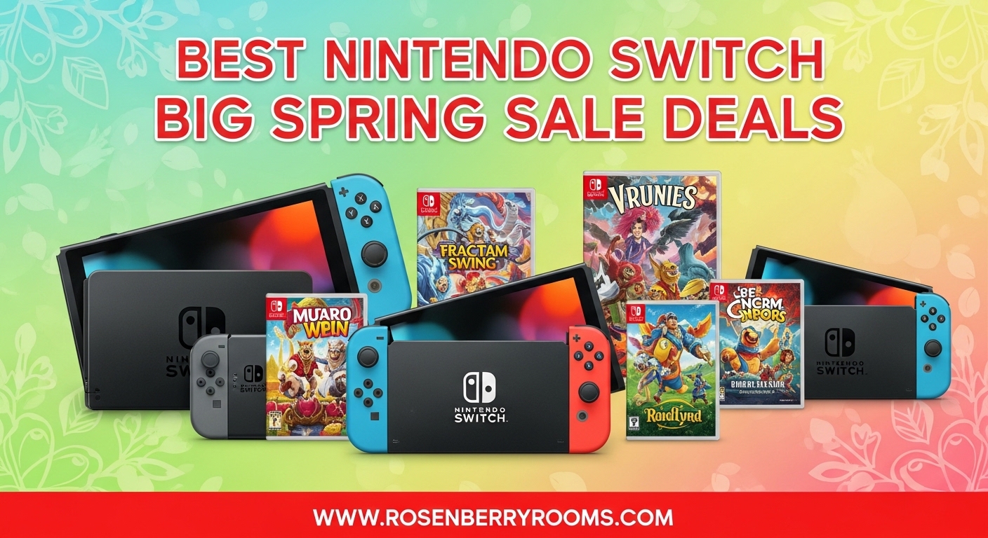 Best Nintendo Switch Big Spring Sale Deals