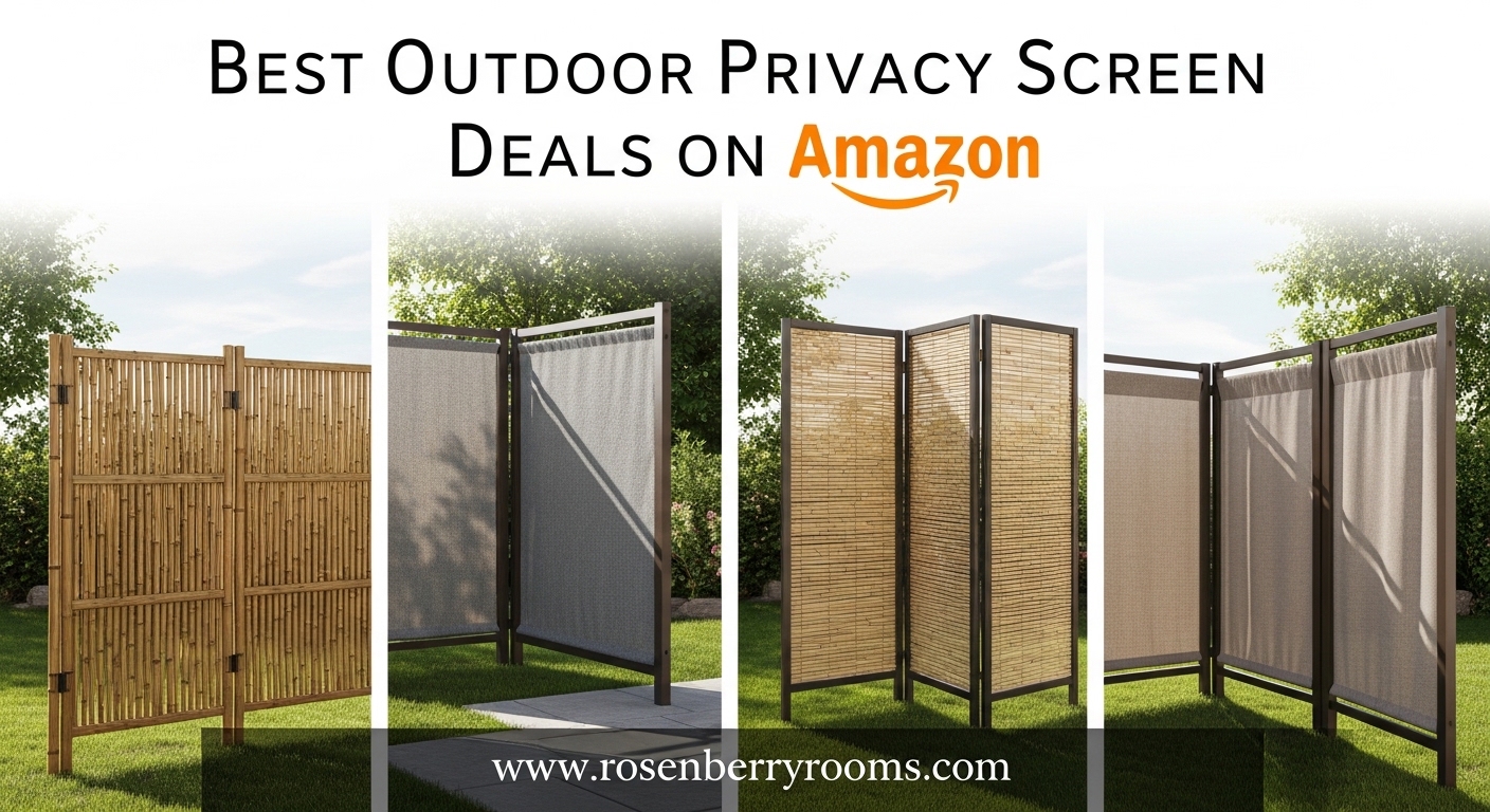 Best Outdoor Privacy Screen Deals on Amazon