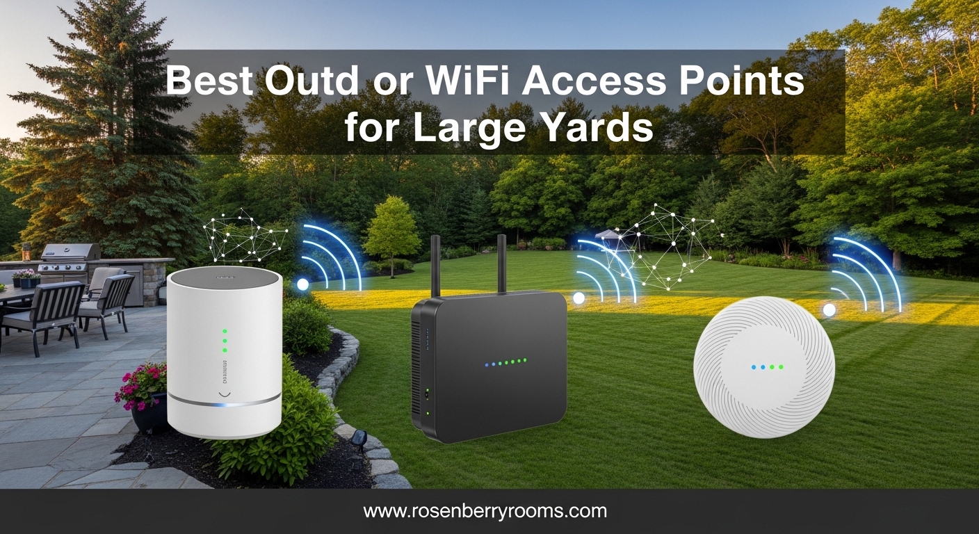 Best Outdoor WiFi Access Points for Large Yards
