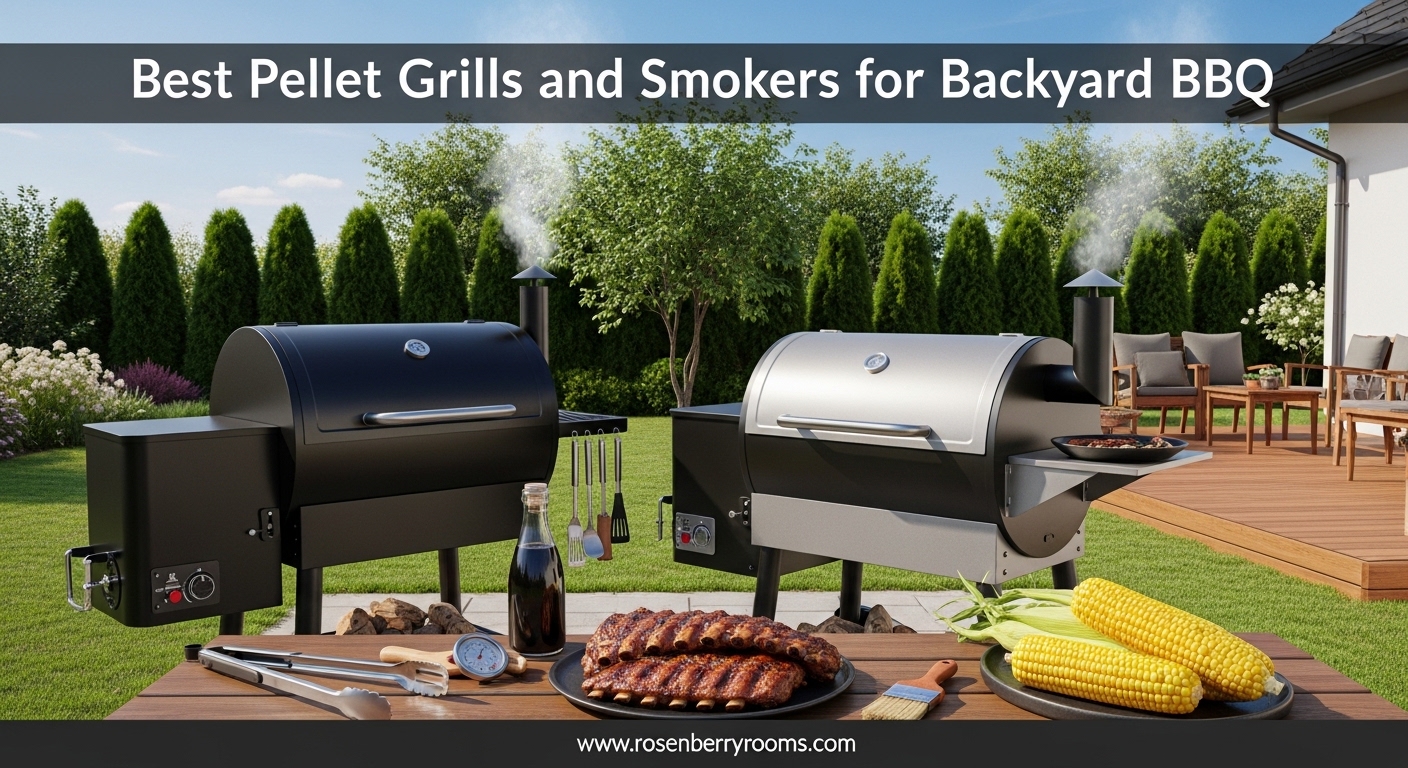 Best Pellet Grills and Smokers for Backyard BBQ
