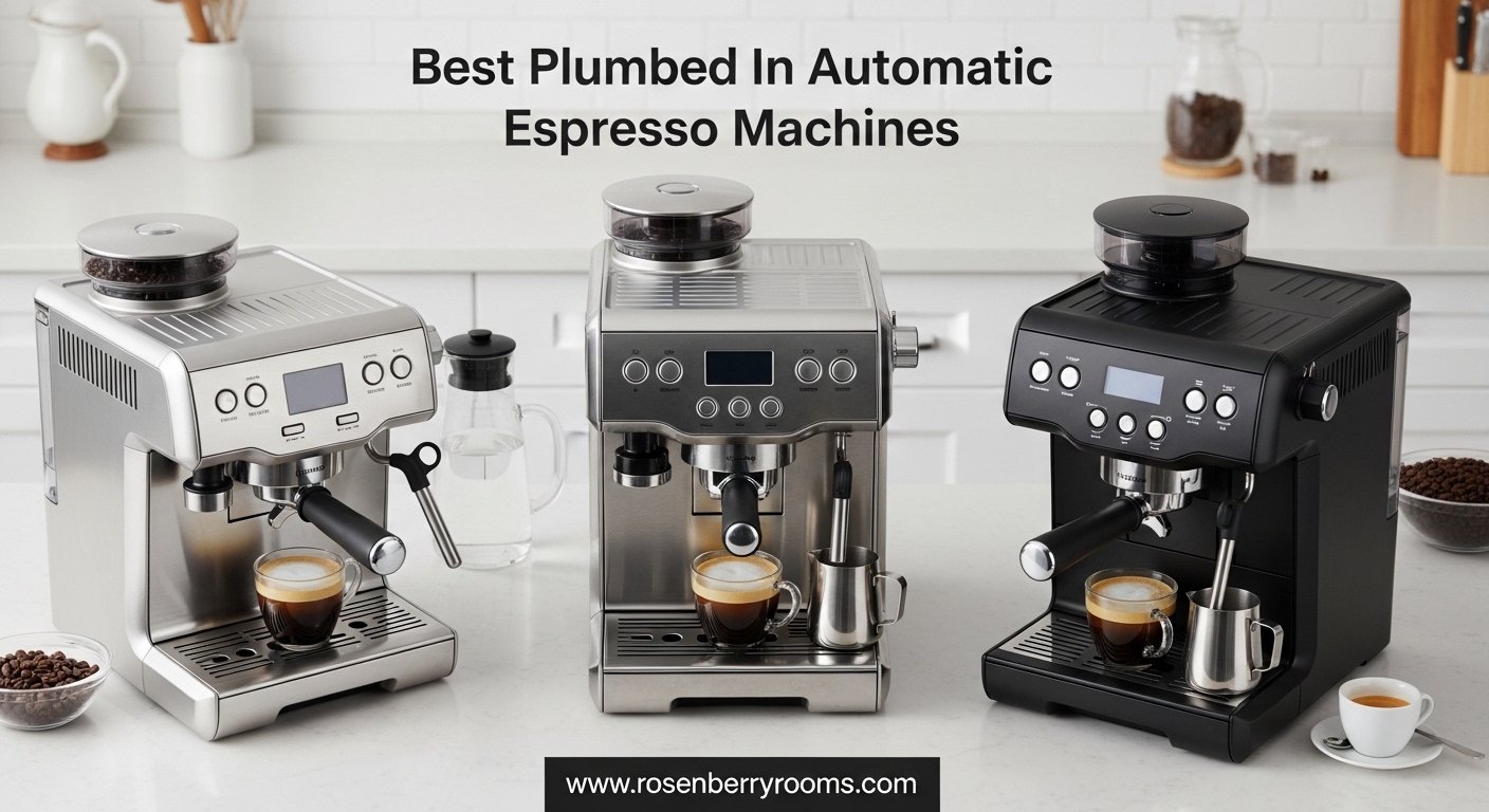 Best Plumbed In Automatic Espresso Machines
