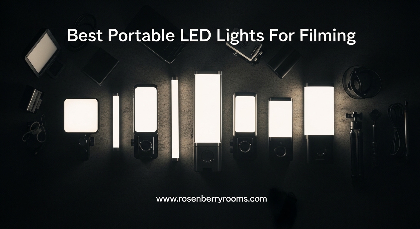 Best Portable LED Lights For Filming