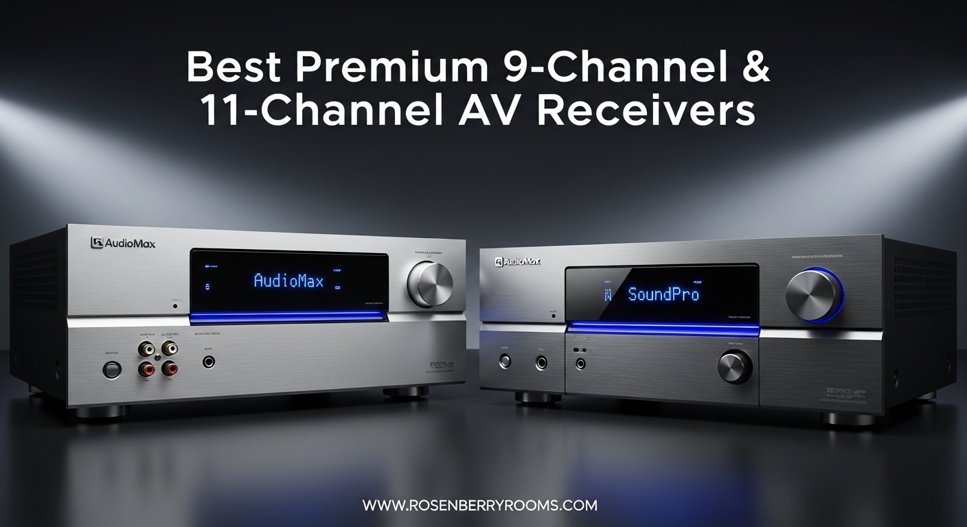 Best Premium 9-Channel & 11-Channel AV Receivers