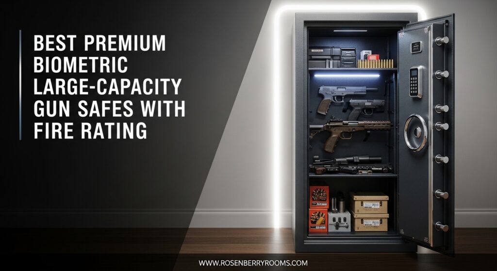 The current image has no alternative text. The file name is: Best-Premium-Biometric-Large-Capacity-Gun-Safes-with-Fire-Rating.jpg